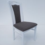 7. krzesło białe