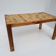 3. wooden table