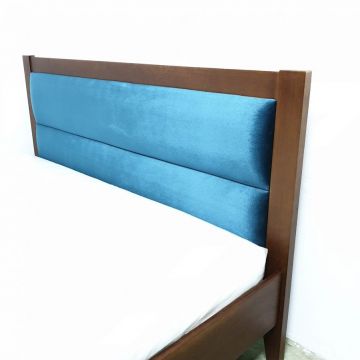 nowoczesne łóżko tapicerowane