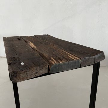 blat stolika loft drewno